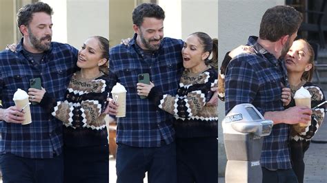 “JLo” y Ben Affleck tienen una cita en un Starbucks, a cuatro meses de .